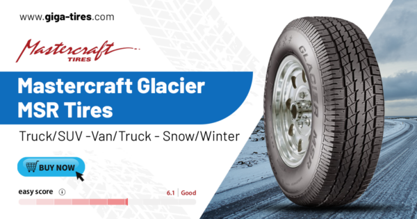 Mastercraft Glacier MSR Tires