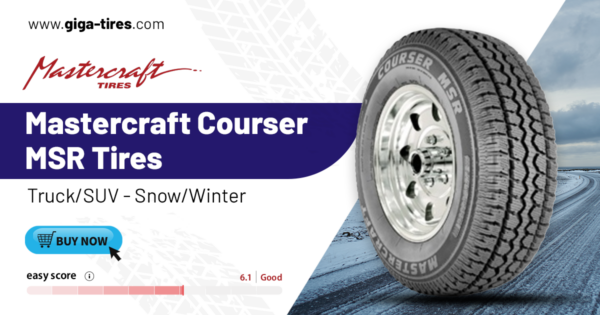 Mastercraft Courser MSR Winter Tires