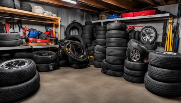 snow tire storage tips