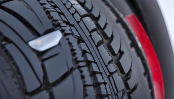 Temperature effects on snow tire efficiency