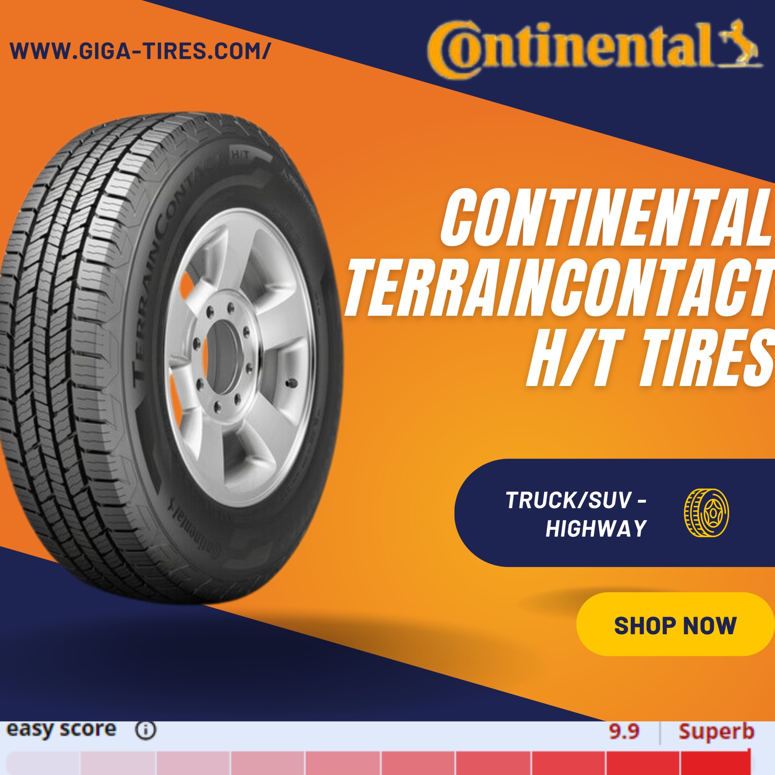Continental TerrainContact H/T Tires