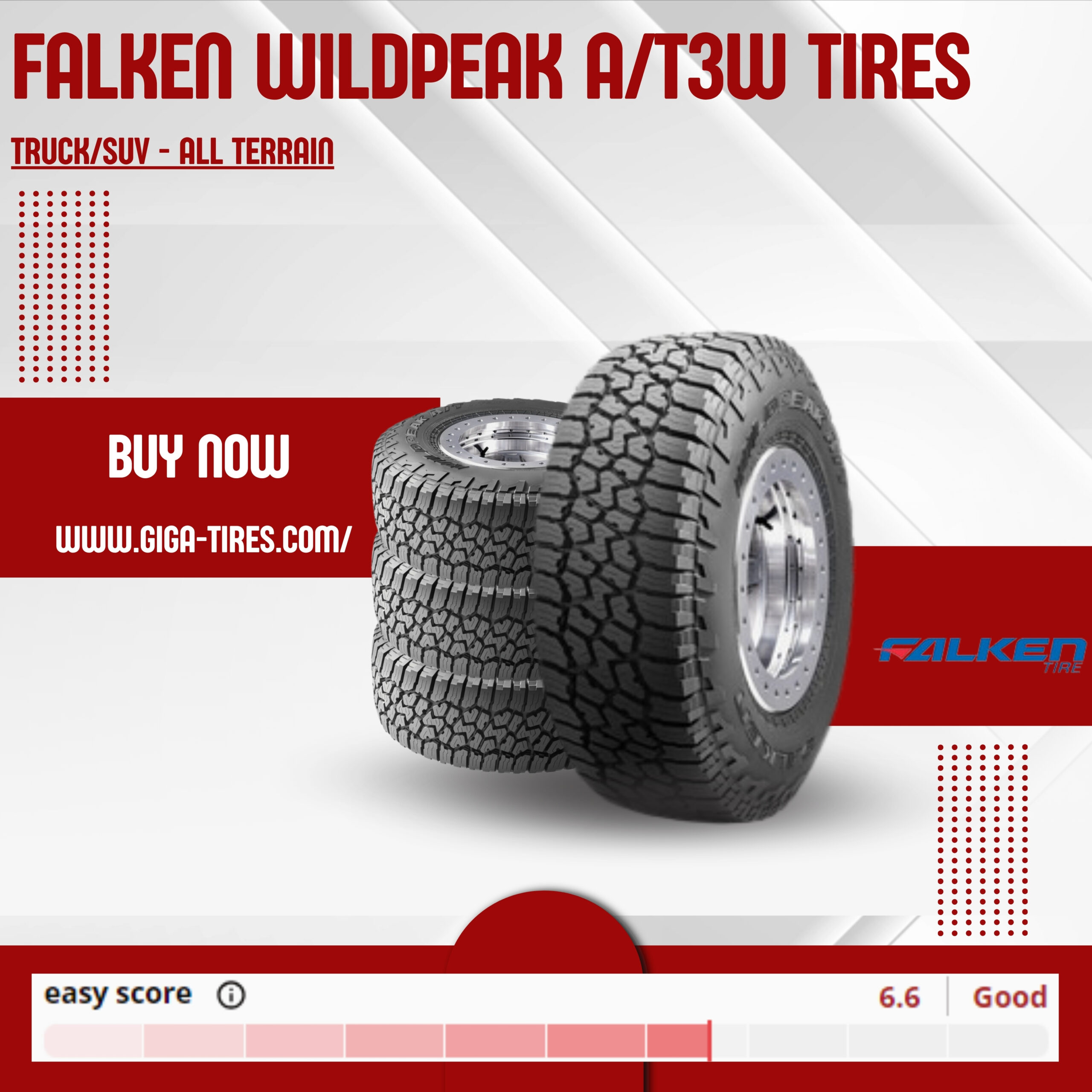 Falken wildpeak a/t3w tires