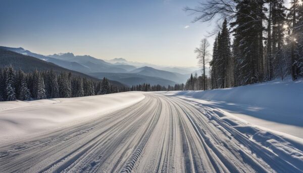 All-season tire traction