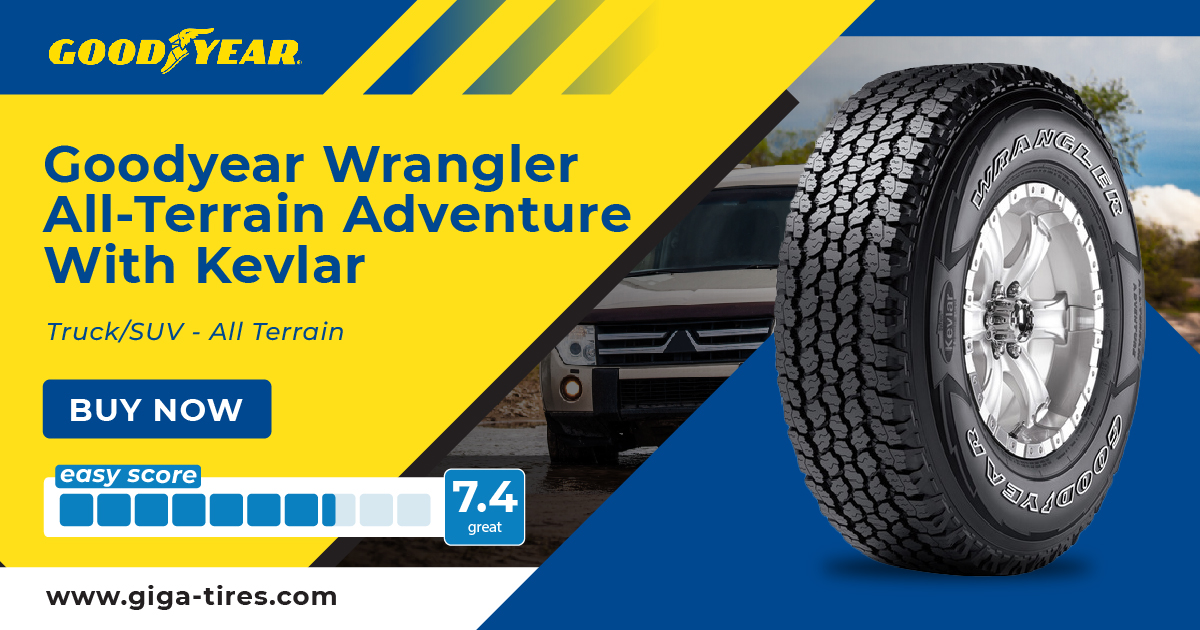 Goodyear Wrangler All-Terrain Adventure with Kevlar