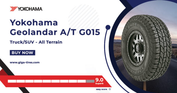 Yokohama Geolandar A/T G015 - Subaru Outback Tires 