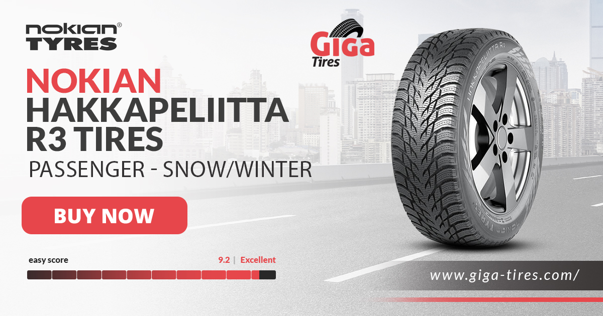 Nokian Hakkapeliitta R3 Tires