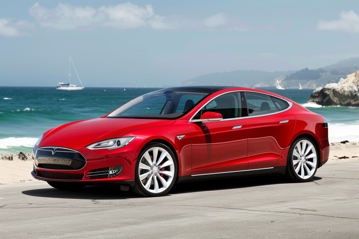 Tesla Model S in usa