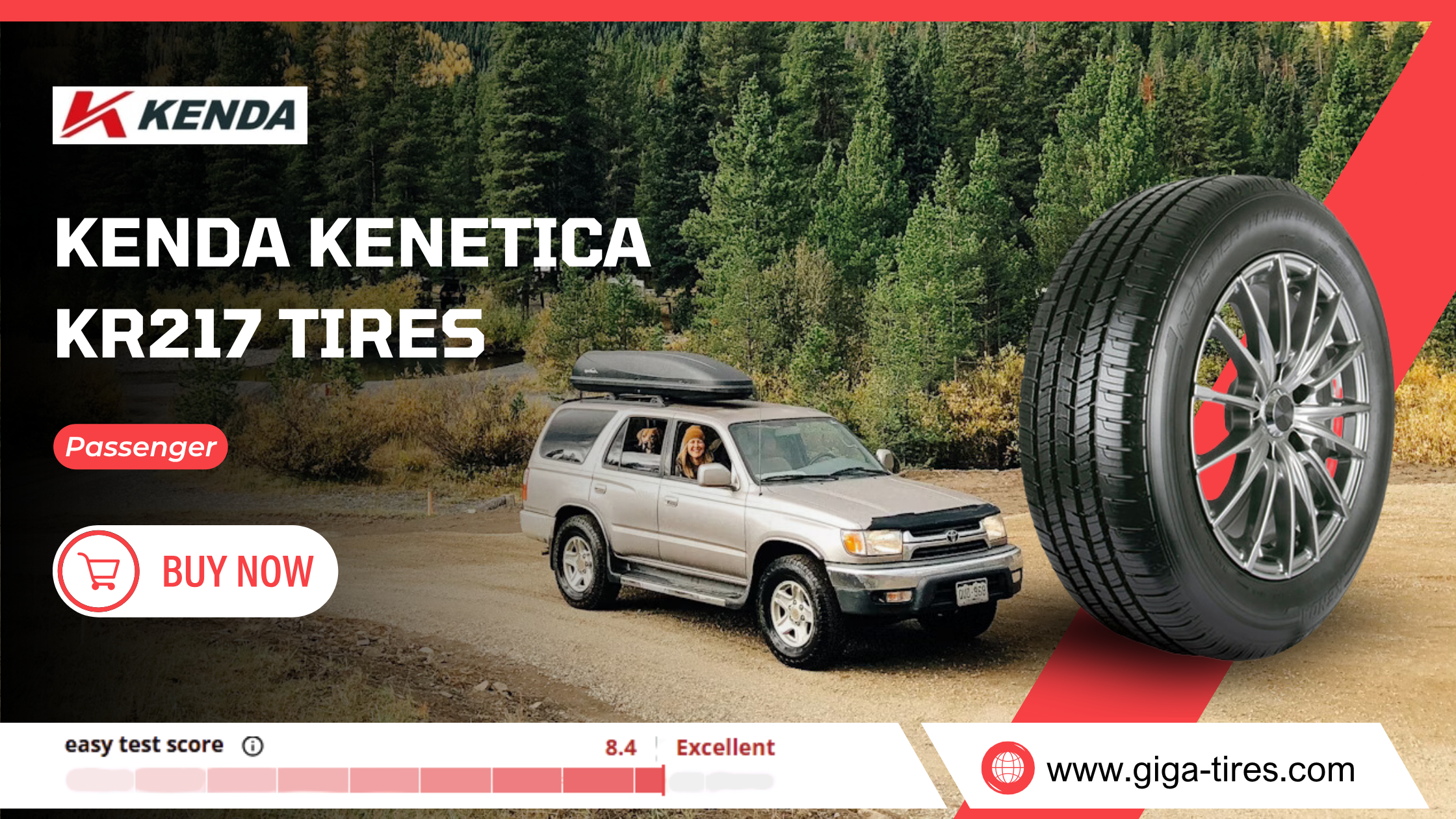 Kenda Kenetica KR217 (All-Season Touring)