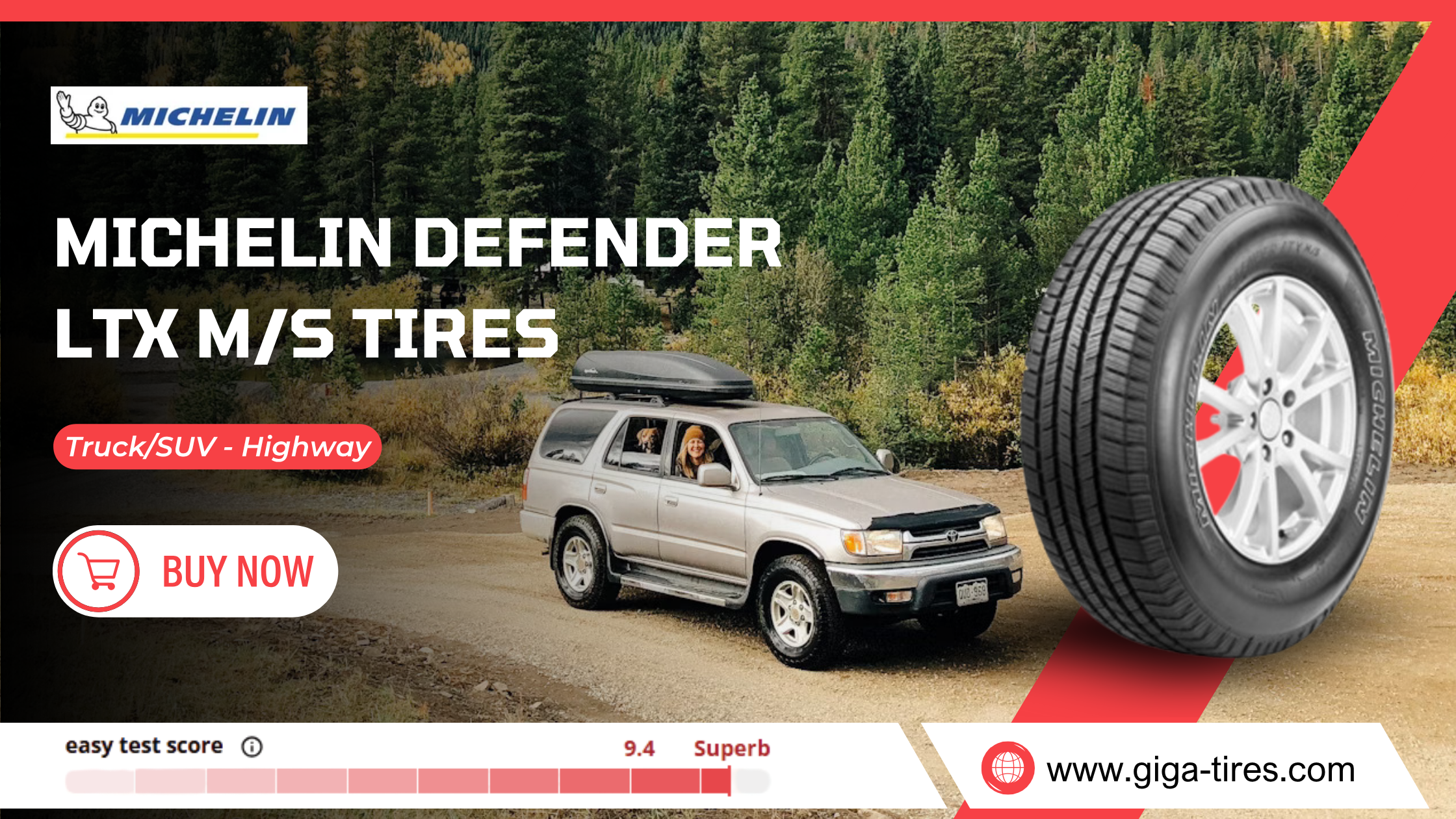 Michelin Defender LTX M/S (All-Season Highway Tire)