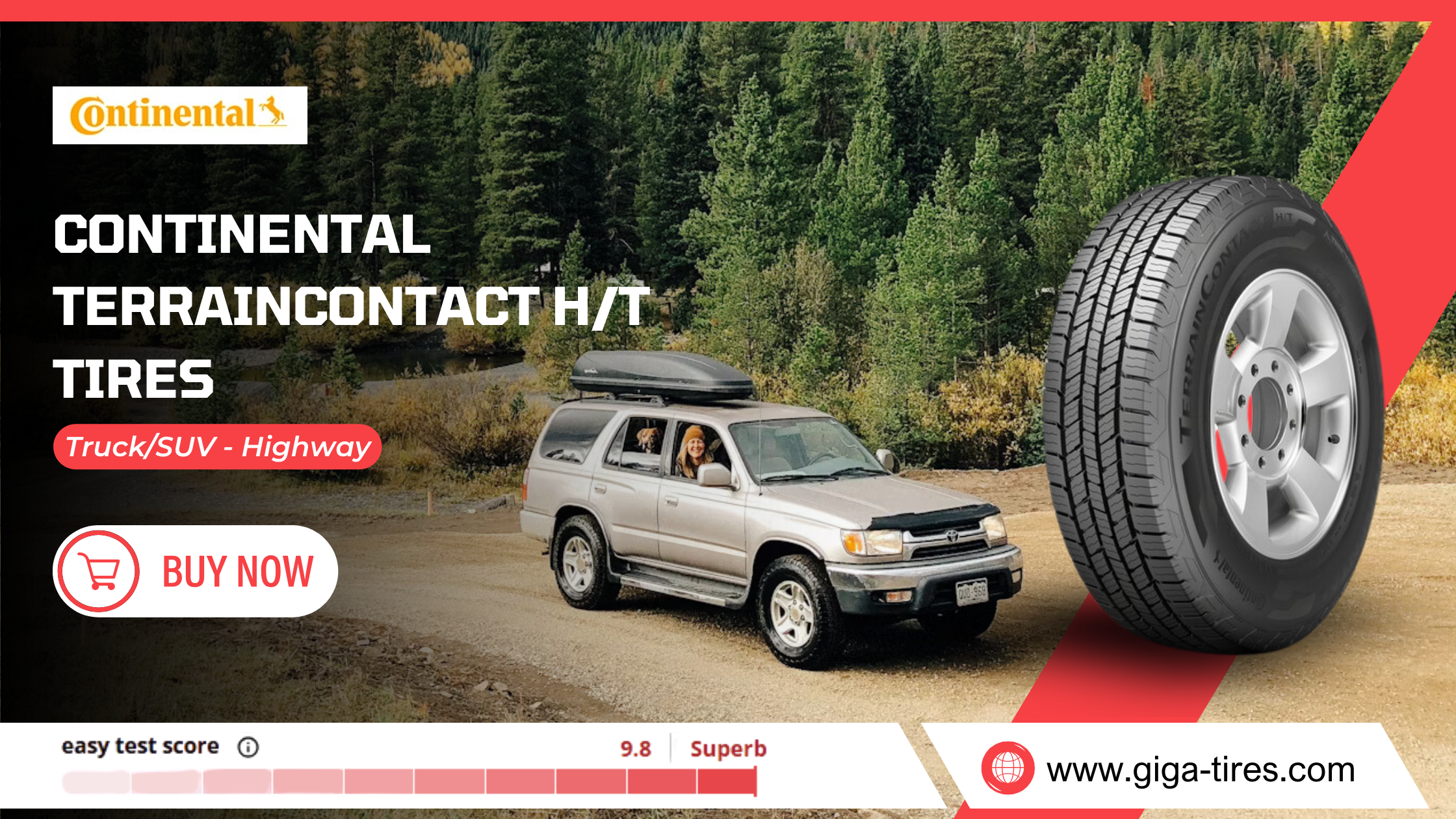 Continental TerrainContact H/T (All-Season Highway Tire)