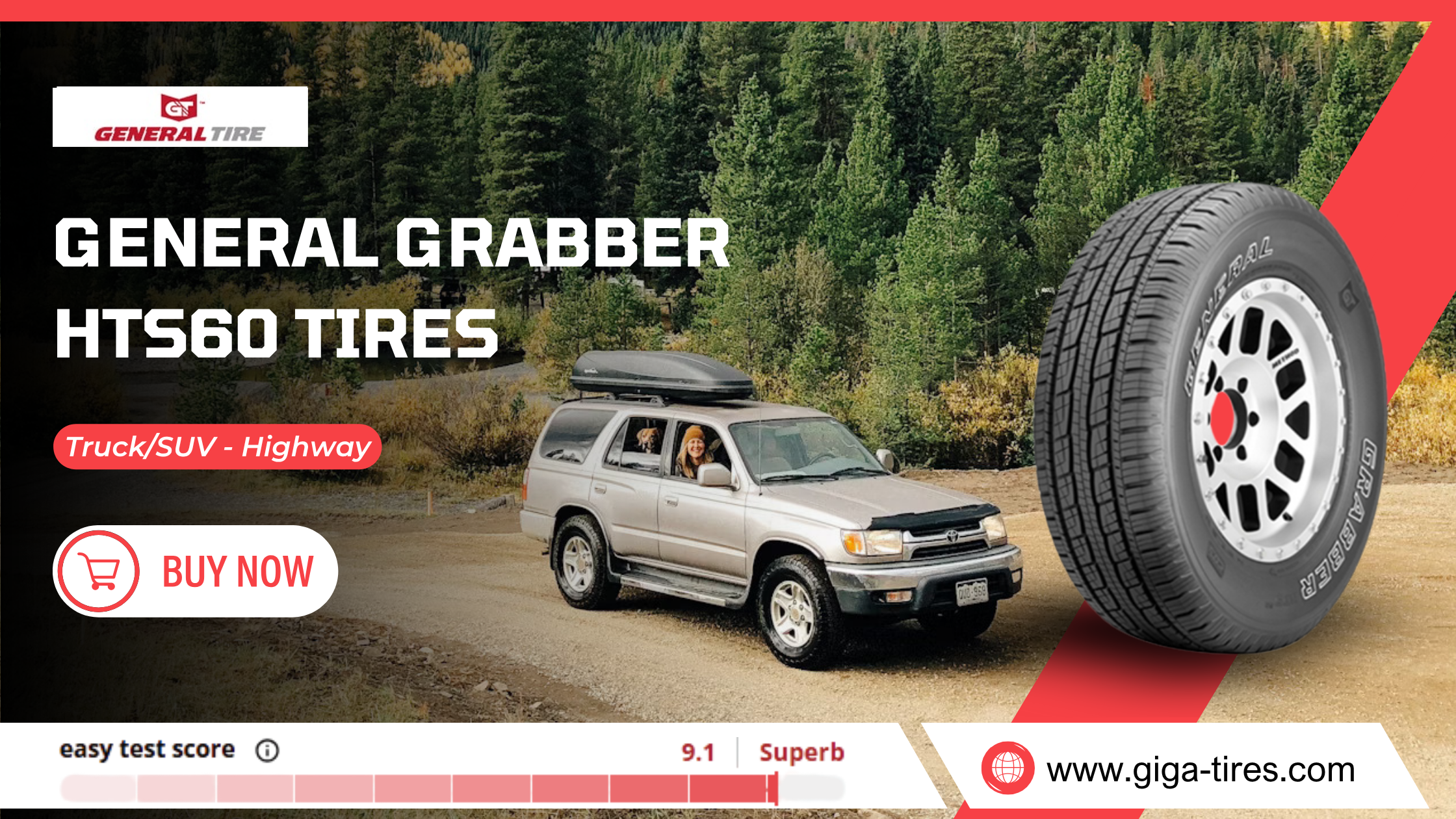 General Grabber HTS60 (All-Season Touring/Highway Tire)