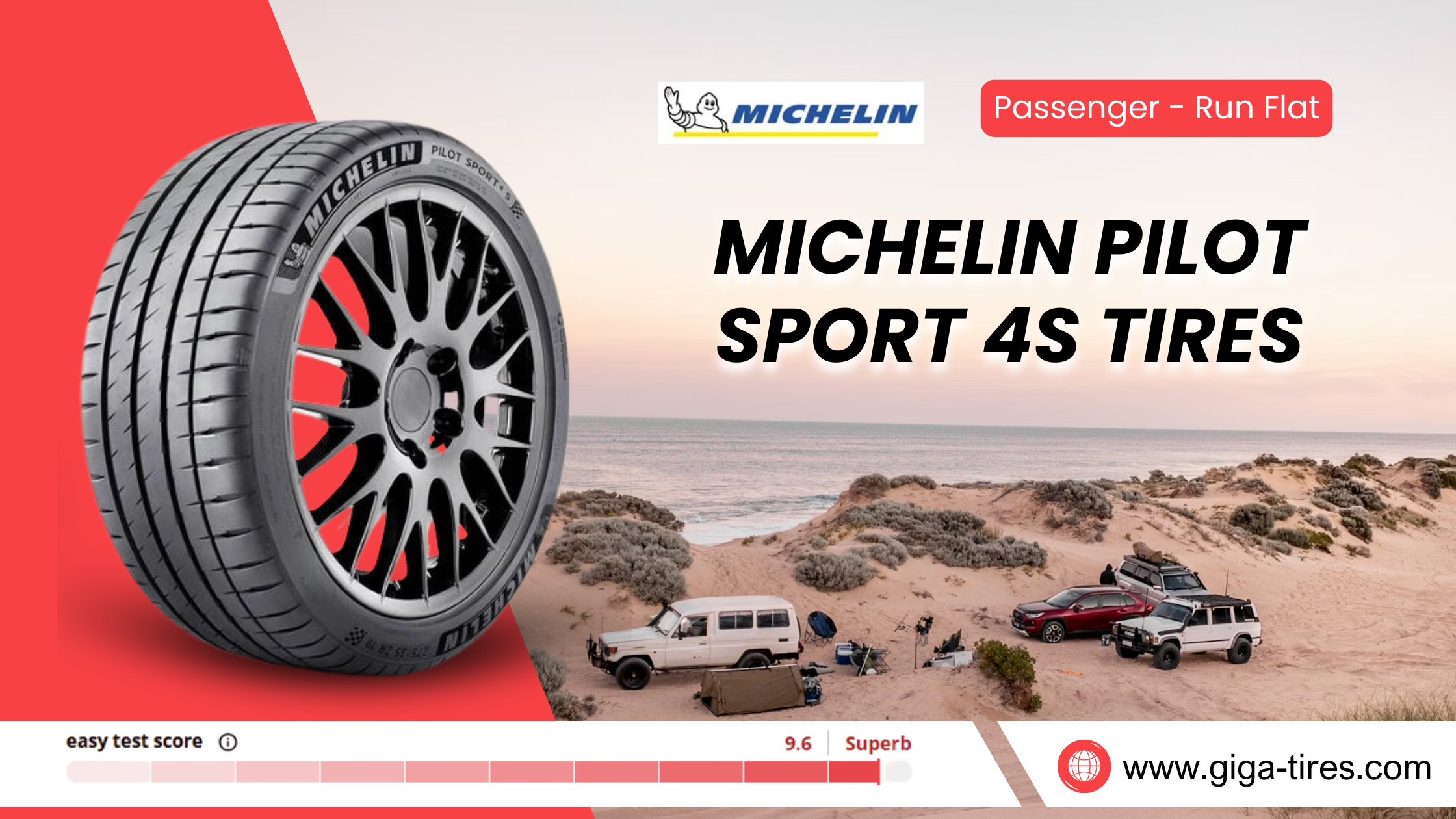 Michelin Pilot Sport 4S (Summer Tire)