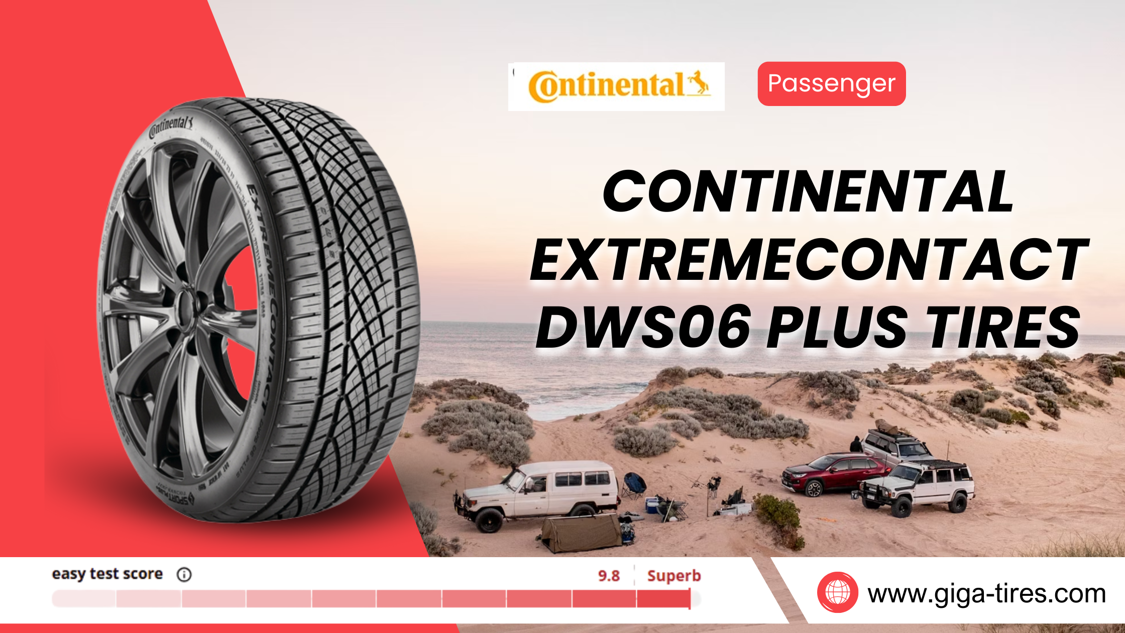 Continental ExtremeContact DWS 06 Plus (All-Season Performance Tire)