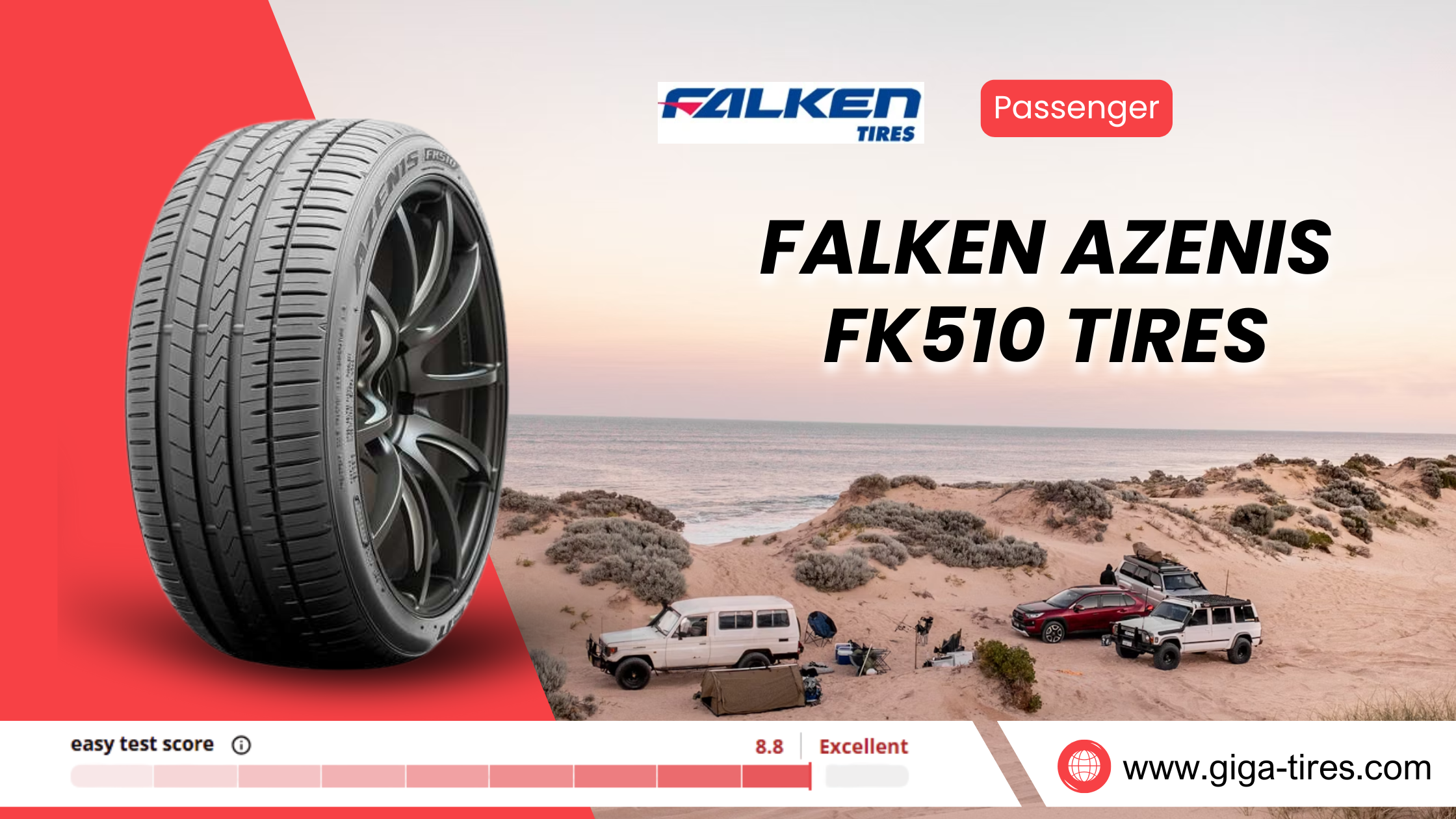 Falken Azenis FK510 (Summer Tire)