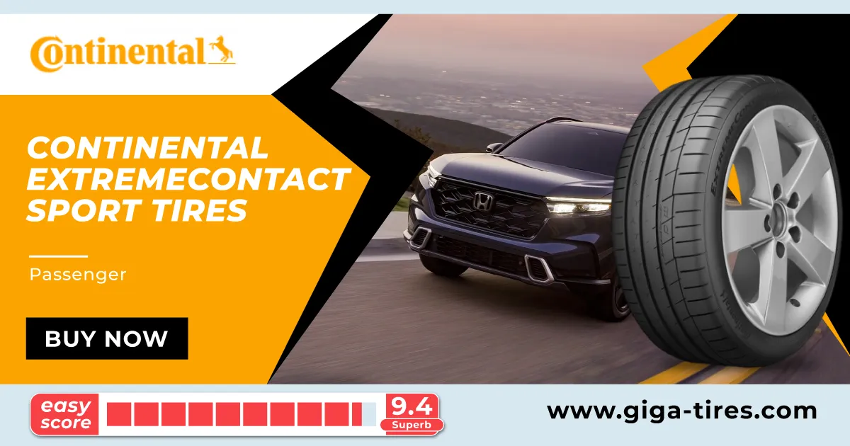 Continental ExtremeContact Mejores Llantas para Honda CR-V 2026 Giga Tires