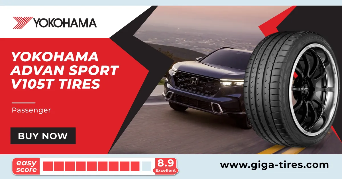 Yokohama Advan Sport. Mejores Llantas para Honda CR-V 2026 Giga Tires
