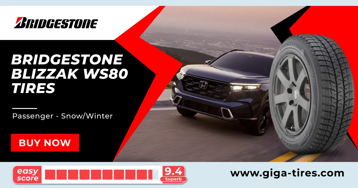 Bridgestone Blizzak . Mejores Llantas para Honda CR-V 2026 Giga Tires