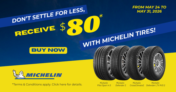 Michelin Spring Online Extension Promotion