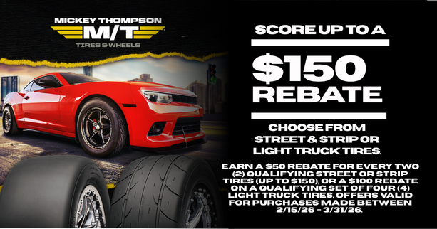 Mickey Thompson Spring & Performance Rebates 2026