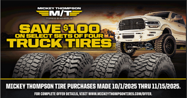 Mickey Thompson Fall Rebate