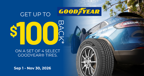 Goodyear September 2026 Rebate