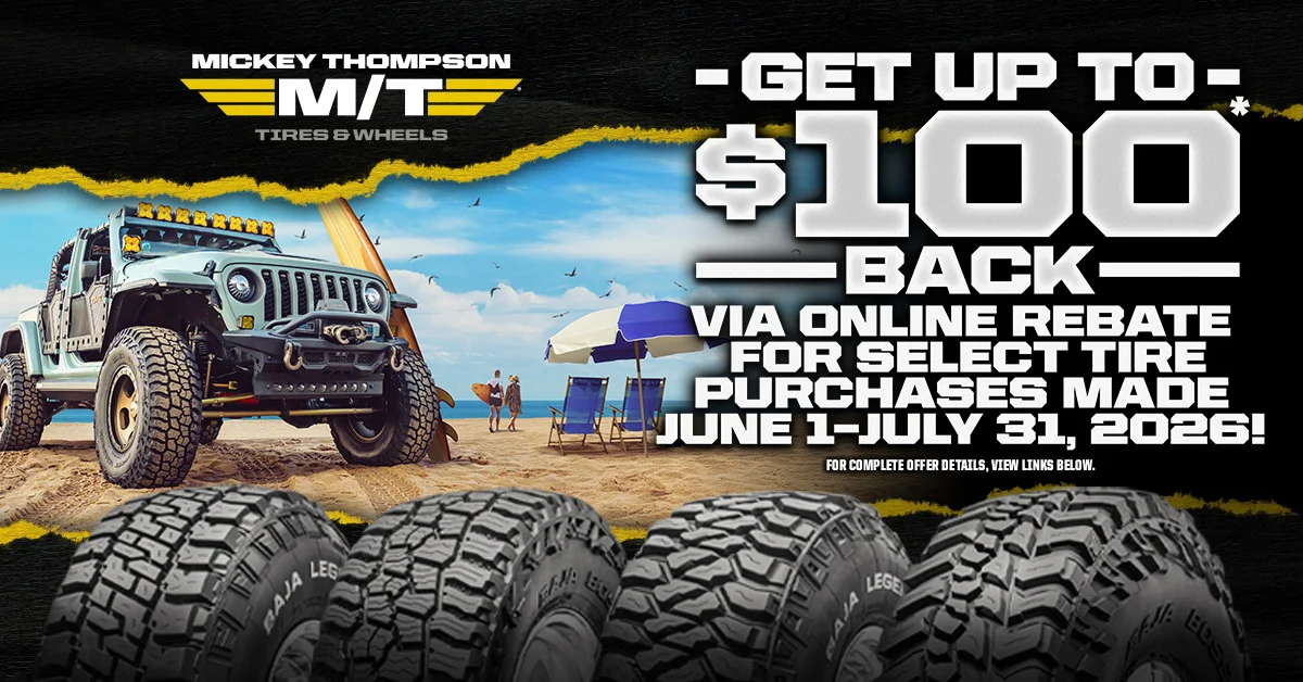 Mickey Thompson Summer Rebate 2026