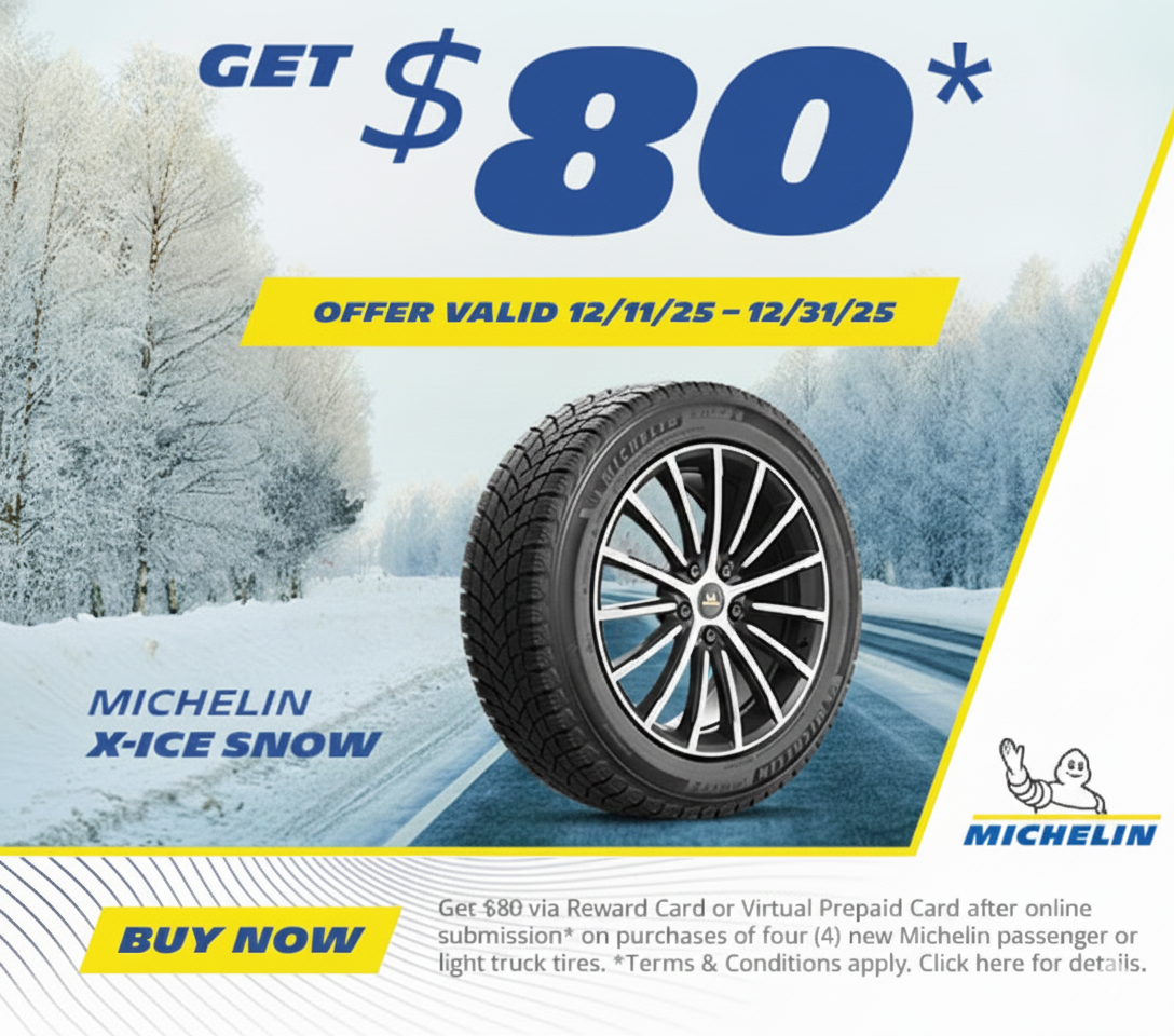 2025 Michelin Winter Tire Exclusive Promotion