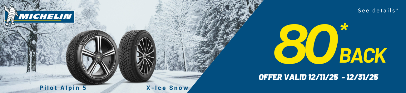 2025 Michelin Winter Tire Exclusive Promotion