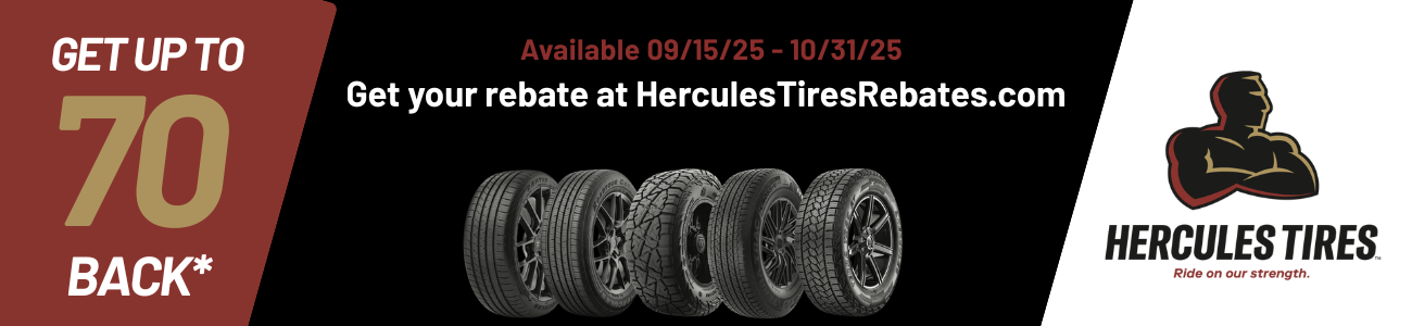 Hercules Tire Rebate 2025