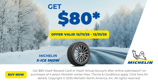 2025 Michelin Winter Tire Exclusive Promotion