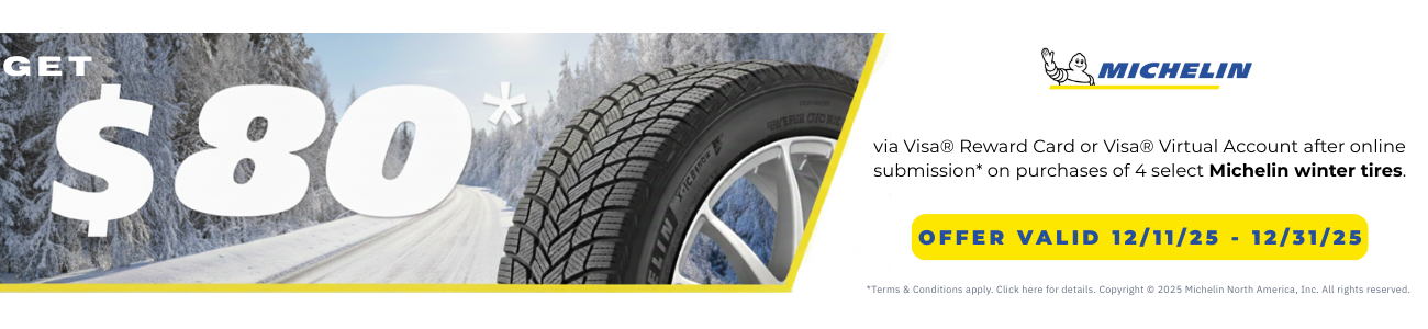 2025 Michelin Winter Tire Exclusive Promotion