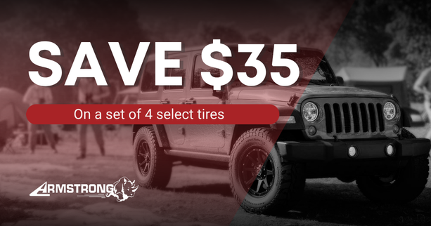 Armstrong $35 off image