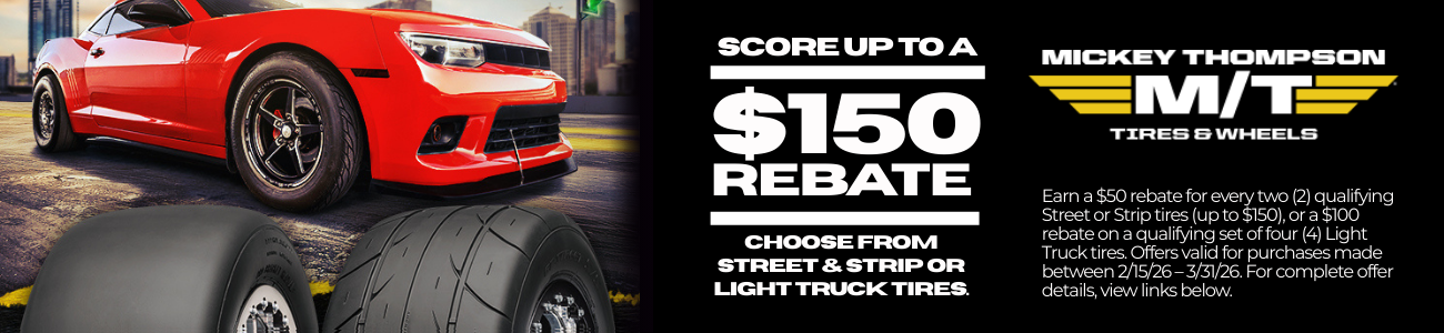 Mickey Thompson Spring & Performance Rebates 2026