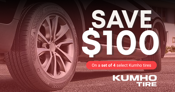 Kumho $100 off image