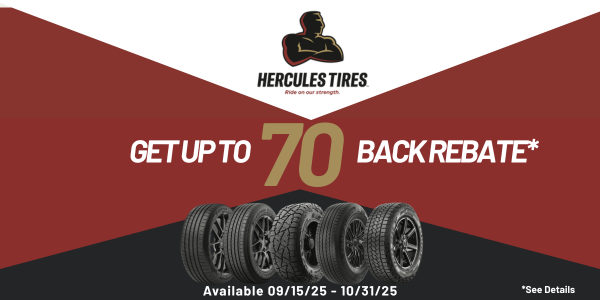 Hercules Tire Rebate 2025