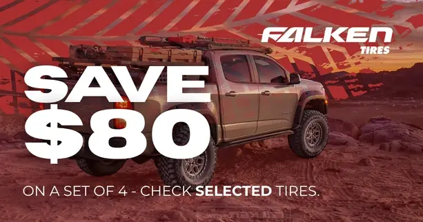 Falken $80 off image