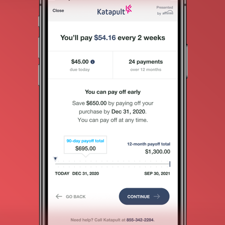 katapult payment