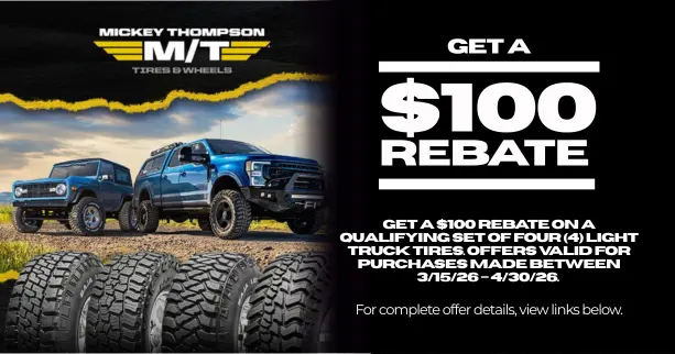 Mickey Thompson Summer Rebate 2026
