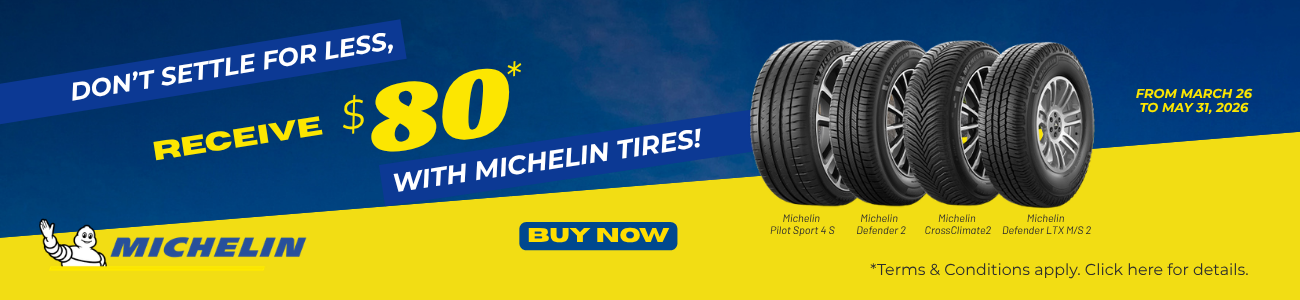 2026 Michelin Spring Promotion