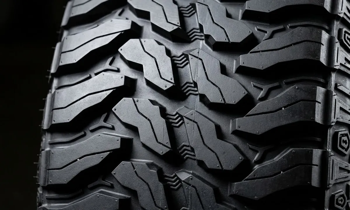 Hercules TIS TT1 tread pattern close-up