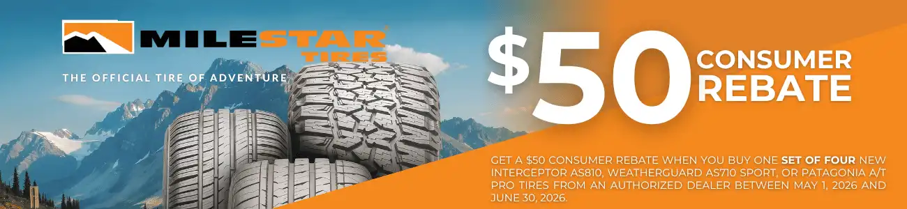 Milestar May 2026 Rebate